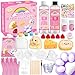 HOOLYUK Taba Squishy Kit DIY Squishy Making Kit 11 AB Liquid Silicone FuFu Squishy Kit with Mold Stress Relief Entertainment Gifts for Any Occasion - Image 2