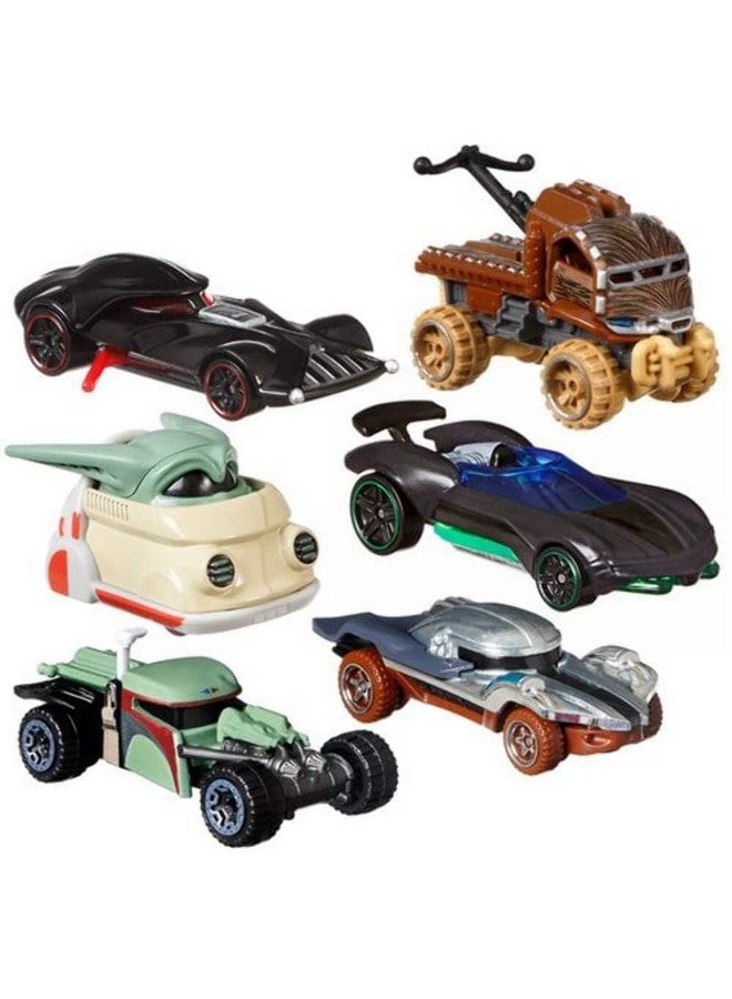 Star Wars Hot Wheels Character Cars Grogu Diecast Car - Image 2