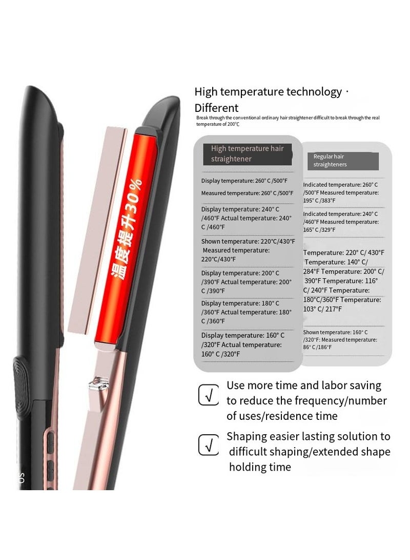 general 2-in-2 Ionic Hair Straightener & Curler – Ceramic Flat Iron with Dual Styling Modes & Frizz Control - Image 2