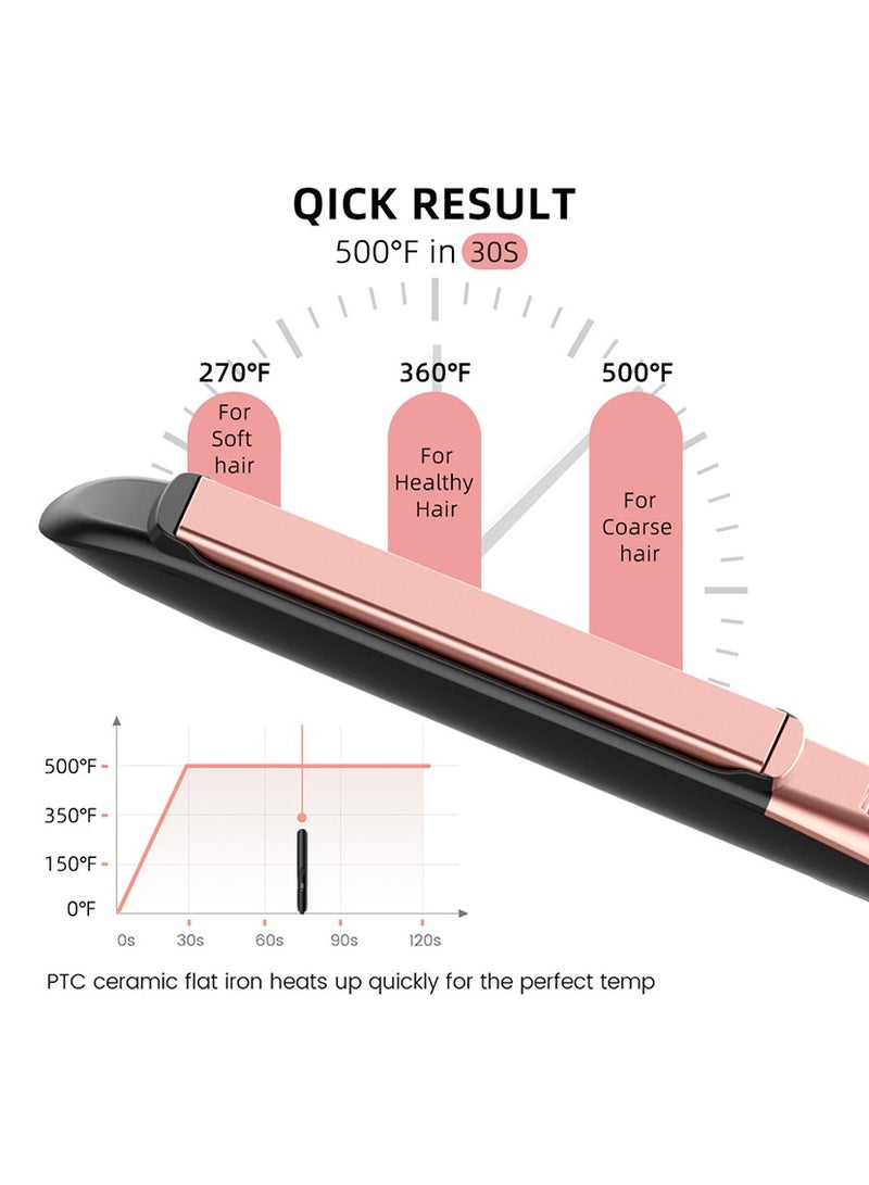 general 2-in-2 Ionic Hair Straightener & Curler – Ceramic Flat Iron with Dual Styling Modes & Frizz Control - Image 3