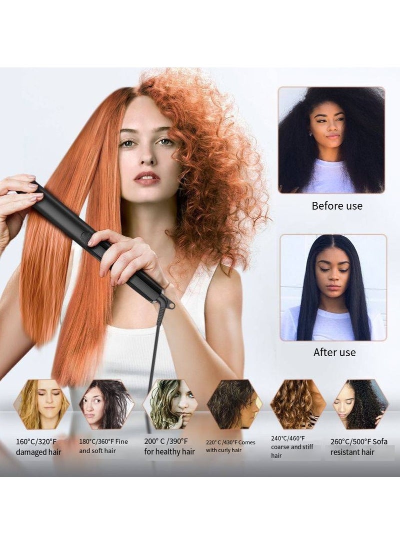 general 2-in-2 Ionic Hair Straightener & Curler – Ceramic Flat Iron with Dual Styling Modes & Frizz Control - Image 5