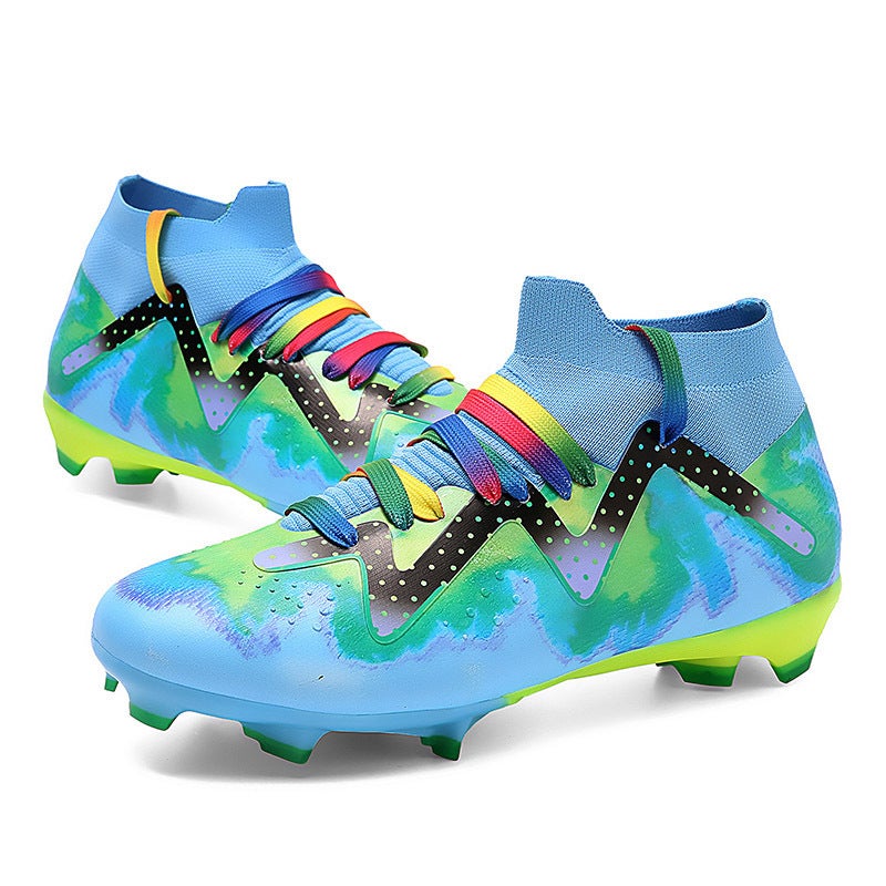 Football Shoes Boys And Girls Children Teenagers Students Tf Broken Nails Artificial Lawn Competition Training Shoes - Image 5