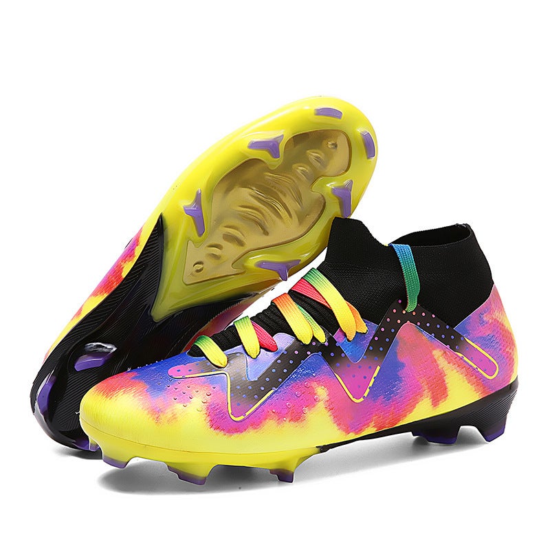 Football Shoes Boys And Girls Children Teenagers Students Tf Broken Nails Artificial Lawn Competition Training Shoes - Image 2
