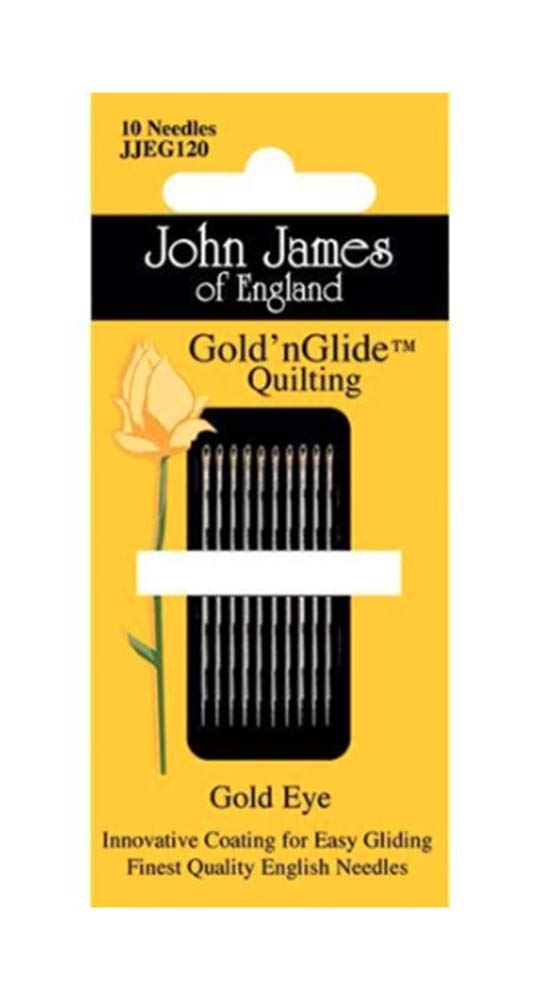 Colonial Needle Gold'n Glide Quilting Needles -Size 11 10/Pkg - Image 4
