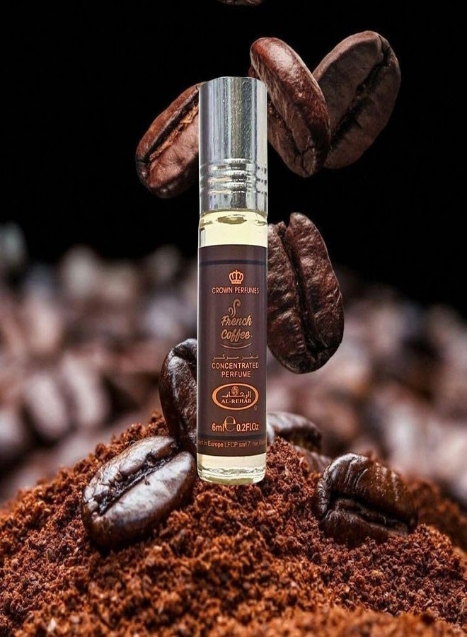 Alrehab French Coffee Concentrated Perfume Oil - 6ml - Image 4