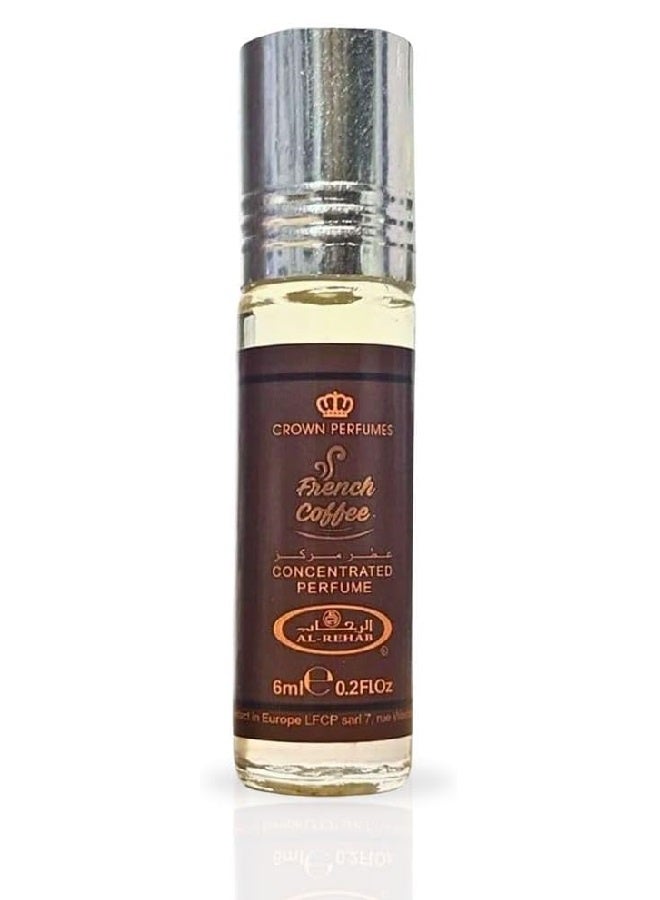 Alrehab French Coffee Concentrated Perfume Oil - 6ml - Image 3