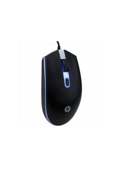 HP Wired Office Mouse M180 , with 4 Button , 7 Colors LED, 1600 DPI, for PC and Laptop Home Office, High Quality - Black  - Image 1