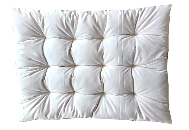 Indian Decor 80111 Mattress for BabiesKids Organic Light Weight Cotton Kids Born Baby Bed MattressUltra Soft recron Mattress 3 X 2 ft x 2 inches Thickness 02 Years White Made in India  - Image 3