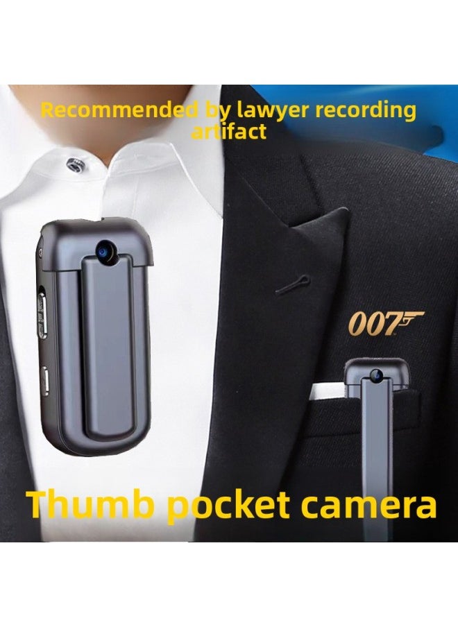 Generic Convenient HD Photography Camera Head Recording Video Recording Thumb Video Recorder Dv Recorder Free Shipping-Body Color:[original Goods] + 128g Memory-official Standard Configuration  - Image 2