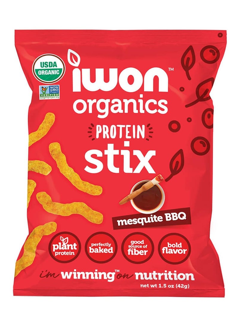 iwon Iwon Organics Protein Stix Mesquite BBQ 42g 