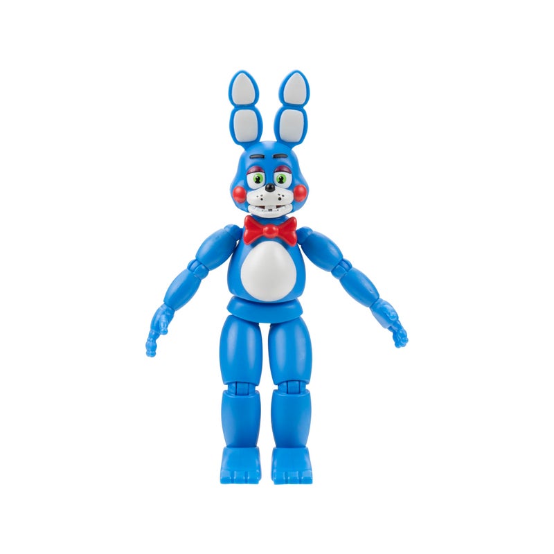 Jazwares Five Nights at Freddyâ€™s Toy Bonnie - 5-Inch Articulated Figure with Jumpscare Feature and Glow-in-The-Dark Eyes - Image 3