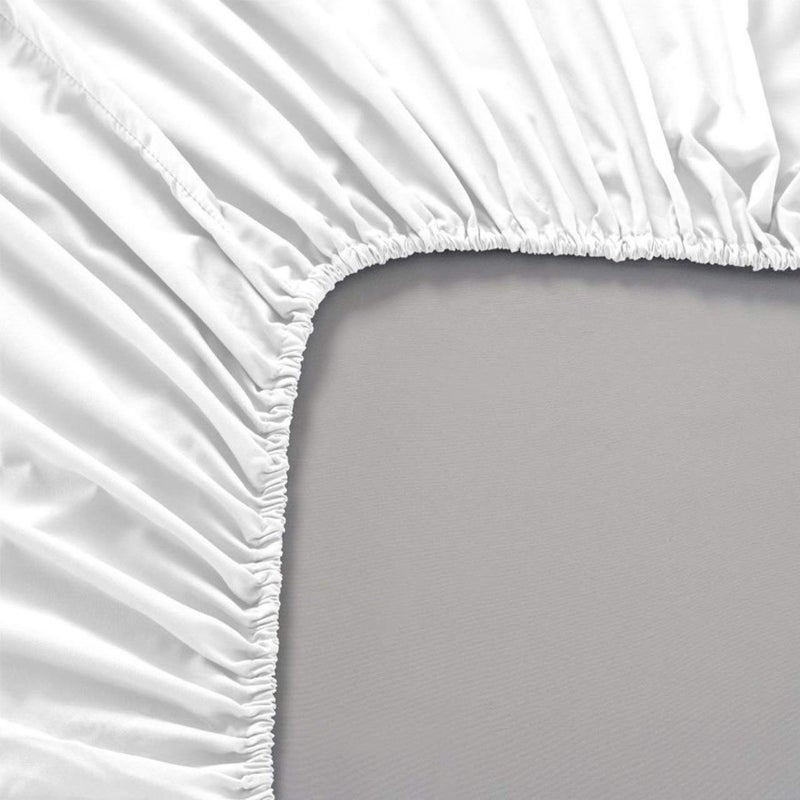 Royal Hotel Bedding Royal Hotel Bedding Top-Split-California-King: Adjustable Cal King Bed Sheets 4PC Solid Coral 100% Cotton 600-Thread-Count  Deep Pocket  - Image 4