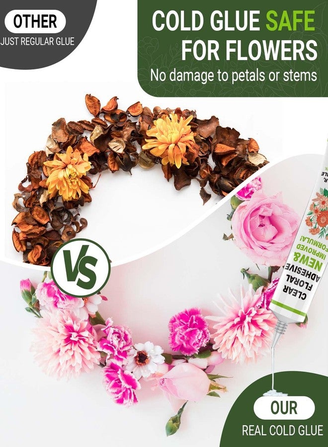 ALECPEA 1 Pack 50g Floral Adhesive Floral Glue for Fresh Flowers Corsages Boutonnieres Wristlets Fast Drying Waterproof Liquid Adhesive - Image 3