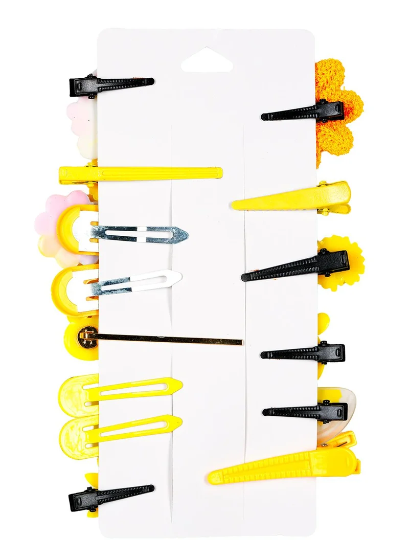 بيبي كلو Kids Decorative Hair Clips Set of 15