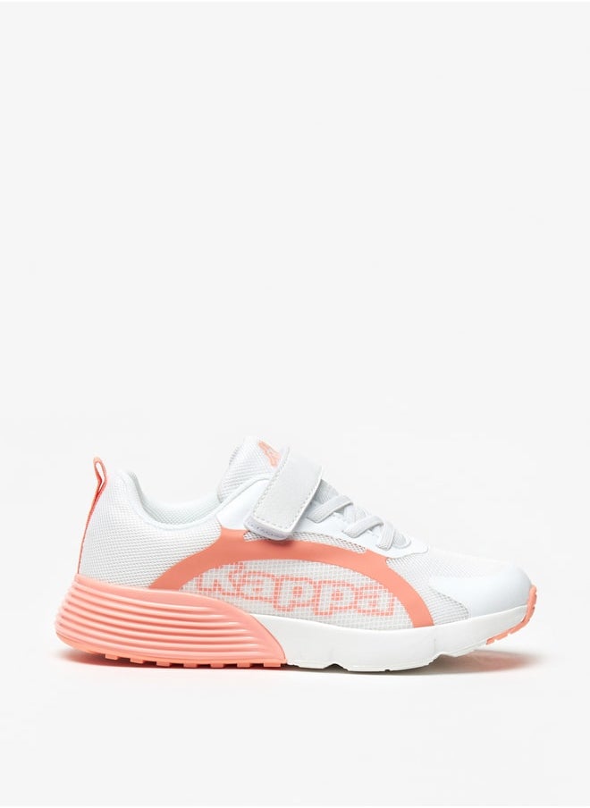 Kappa - Girls' Textured Sports Shoes with Hook and Loop Closure - Image 1