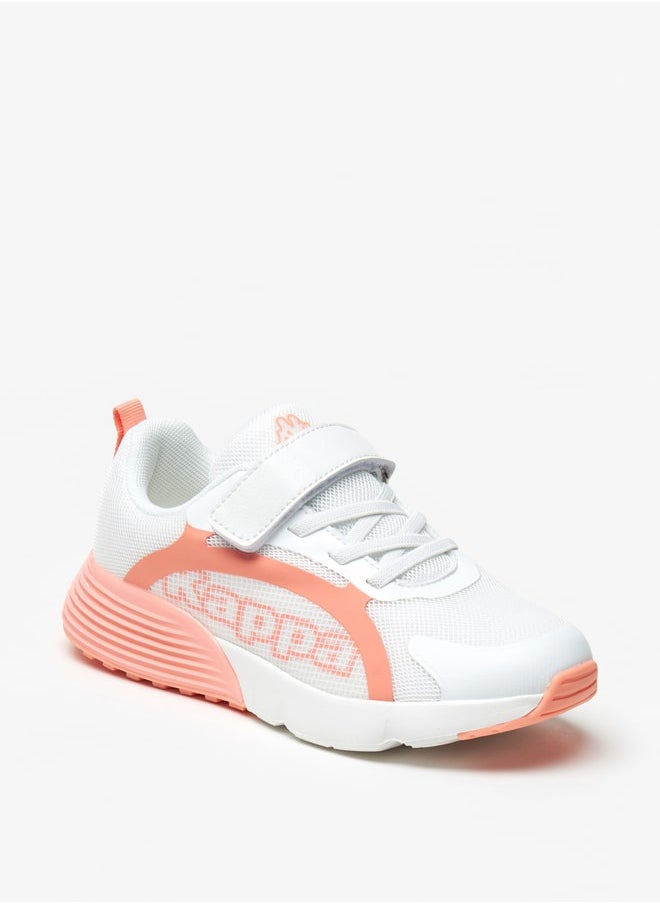 Kappa - Girls' Textured Sports Shoes with Hook and Loop Closure - Image 1
