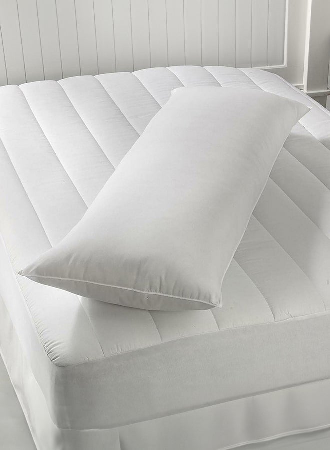 House One Long Sleeping Pillow Microfiber - White 150x50cm - Image 5