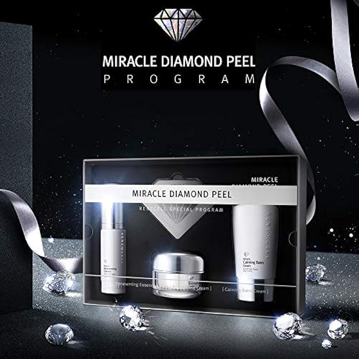 Renecell [Rene Cell Miracle Diamond Peel Program Set - Dia Peel Pouch + Renewming Essence + Renewming Cream + Calming Balm Cream - Image 4