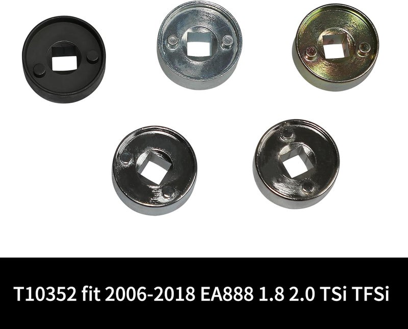 DPTOOL مجموعة أدوات ضبط توقيت عمود الكامات وعمود المرفق متوافقة مع أودي فاج فولكس فاجن 1.8 2.0 TSI TFSI 2006-2018 EA888 T10352 T40196 T40271 T10368 T10354 T10355 T10060A T40011 T40098 T40267 - Image 3