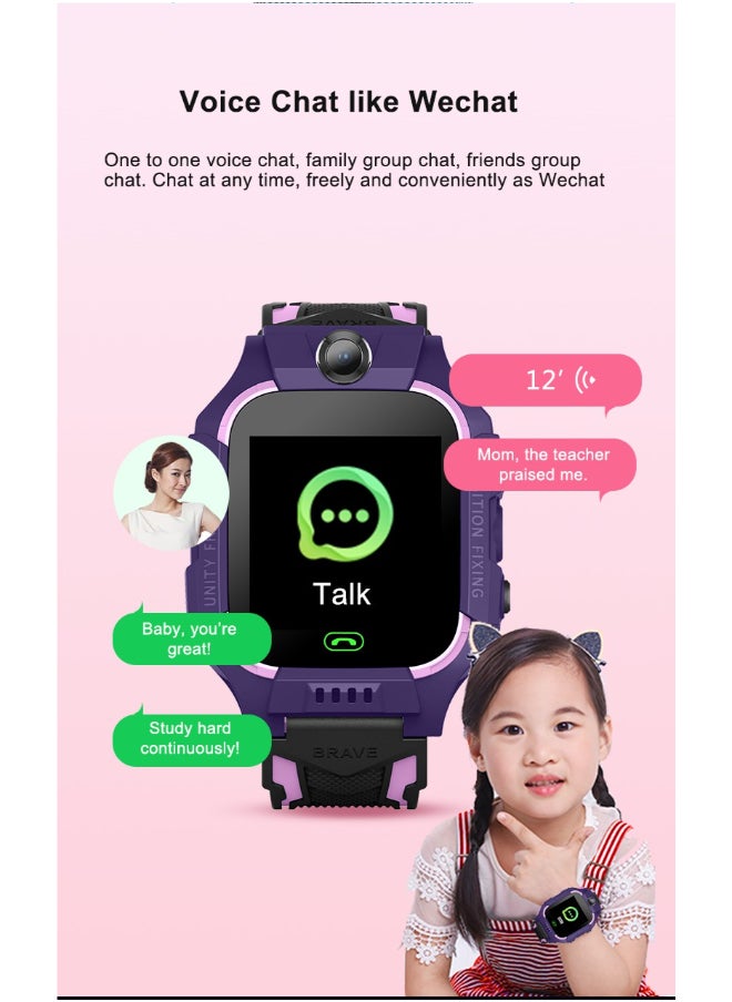 Kids Smartwatch GPS  With Camera Midnight PURPLE - pzsku/Z0C24E6D280A7D54A74AAZ/45/_/1705777650/5fa1d93c-99be-4bb5-ba9d-85d330f1101e