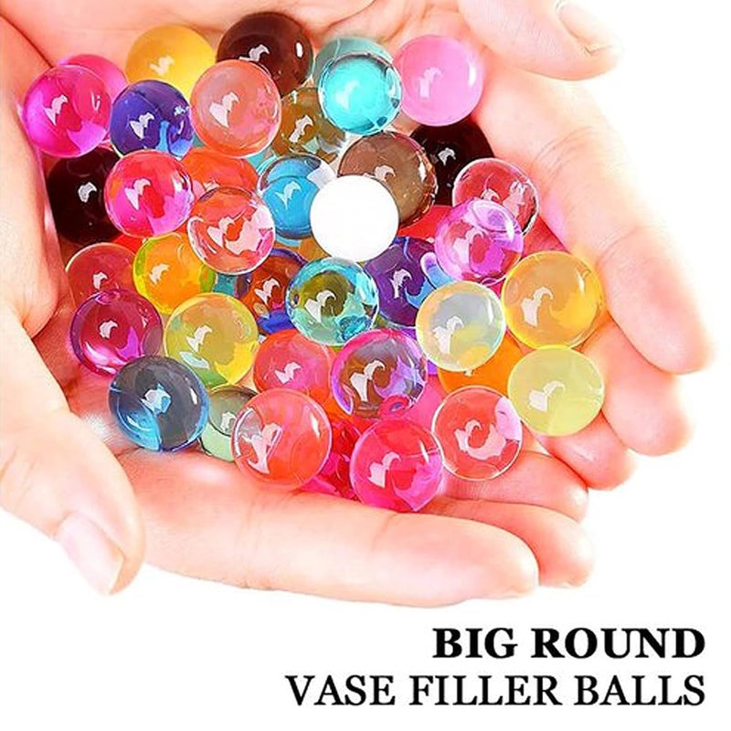 REGLET 100 جرام كرات هلام الماء (متعددة الألوان) - كرات هلام بوليمر فائقة الامتصاص - كرات هلام كريستالية - كرات ماء - كرات هلام الماء للنباتات - Image 5