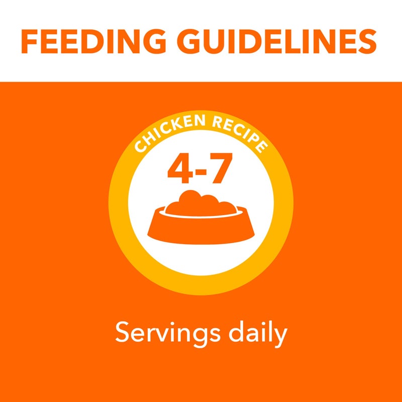 IAMS Perfect Portions Healthy Kitten Grain Free Wet Cat Food Pate, Chicken Recipe, 2.6 oz. Easy Peel Twin-Pack Trays (24 Count, 48 Servings) - Image 5