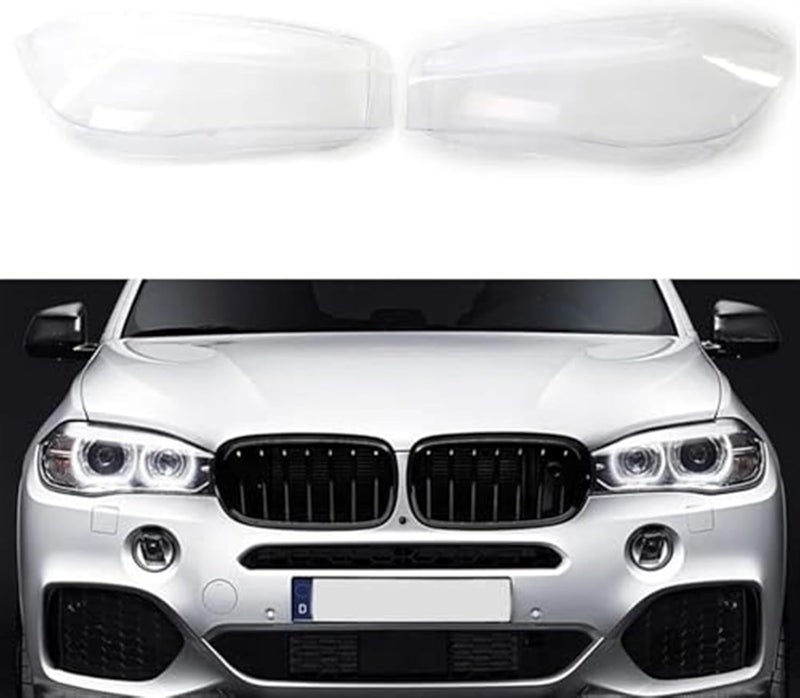 Vuzmode Transparent Headlamp Cover for F15 F16 X5 X6 - Image 2