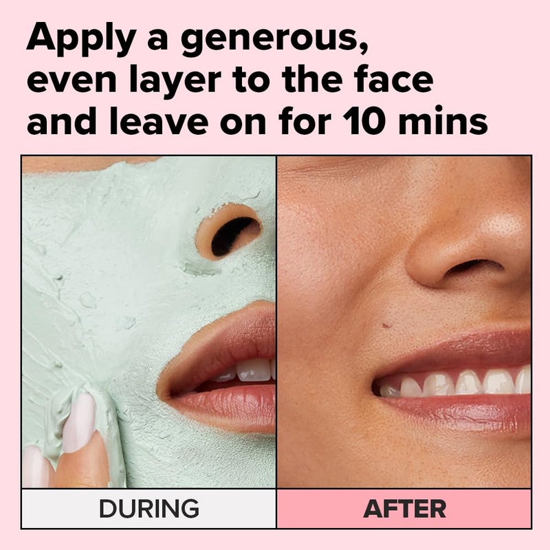 I DEW CARE Heartleaf Clay Mask - Yoga Kitten | Wash-off, For Blemish-prone with Kaolin, Heartleaf, Tea Tree Extract, Home Spa, Korean Skincare, Glass Skin Look, Soothing, Christmas Gifts, 2.5 FL Oz - Image 4