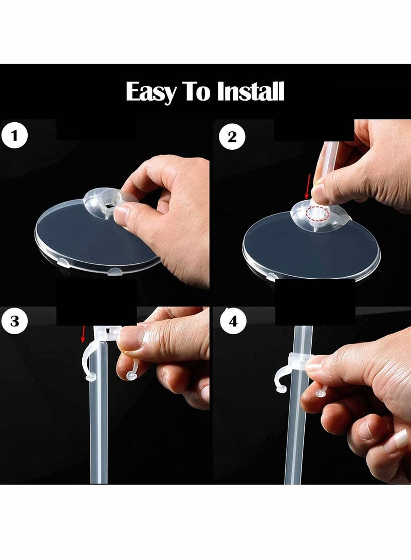 Excefore Adjustable Height Doll Mini Display Stand for 11 to 13 Inch Dolls - Image 4