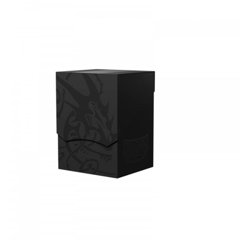 أركان تينمن Arcane Tinmen Dragon Shield Card Deck Box - Shell: Shadow Black/Black Date & Sturdy TCG OCG Storage متوافق مع Pokemon Yugioh Commander MTG Magic: The Gathering Cards (AT -30724) - Image 1