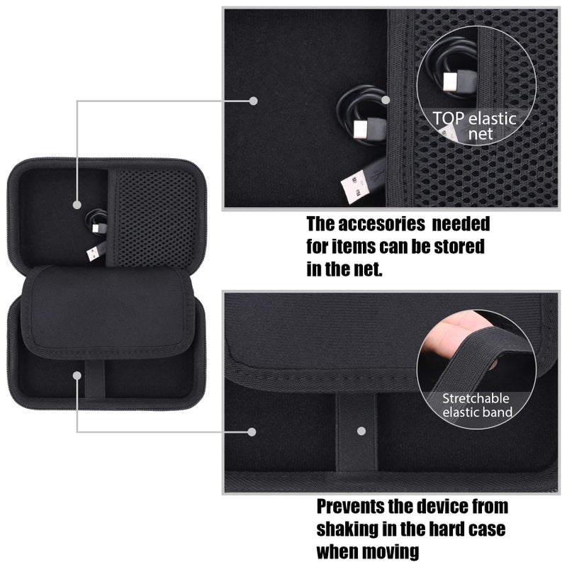 Aenllosi Aenllosi Hard Carrying Case Compatible with Garmin DriveSmart 65/DriveSmart 76/DriveCam 76/dezl otr 700/dezl otr710/RV 780/RV 795/Drive 61 6-7 inch GPS - Image 3
