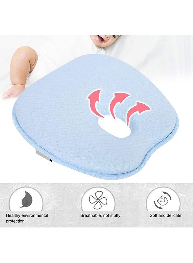 Soft and Comfortable Cotton Flat Baby Head Pillow, Durable, High-quality Fabric, Breathable  - Image 2