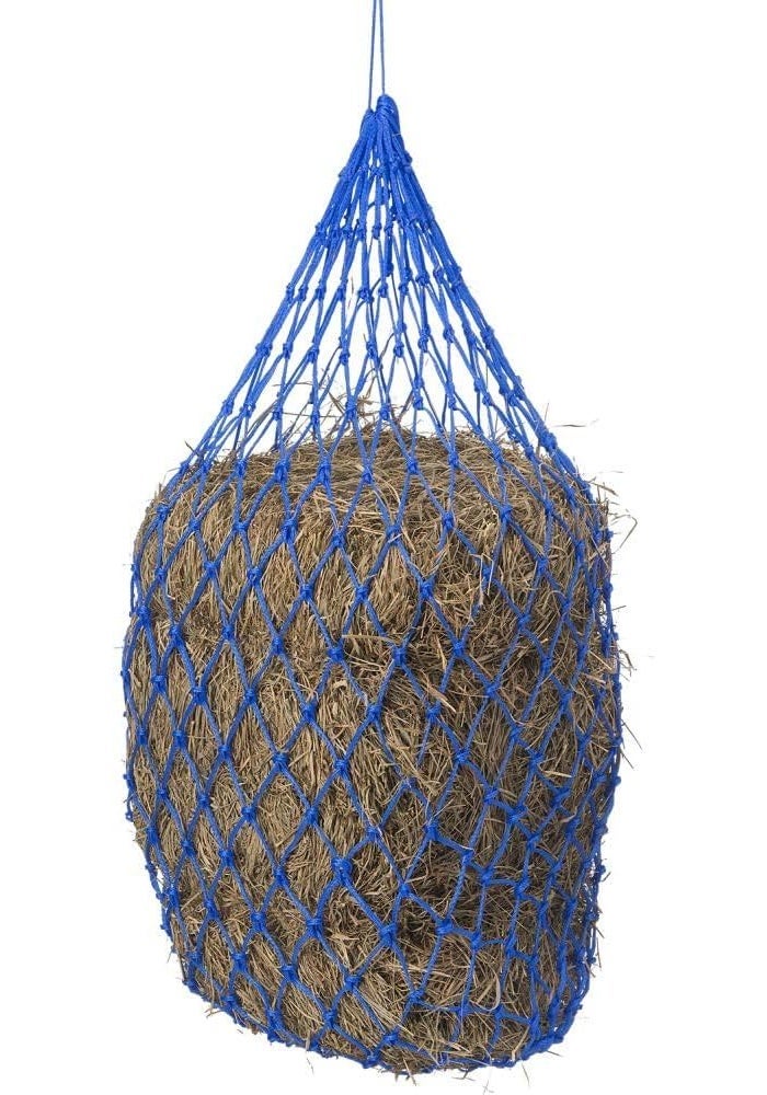 Tough 1 Royal Blue Slow Feed Hay Bag for Horses