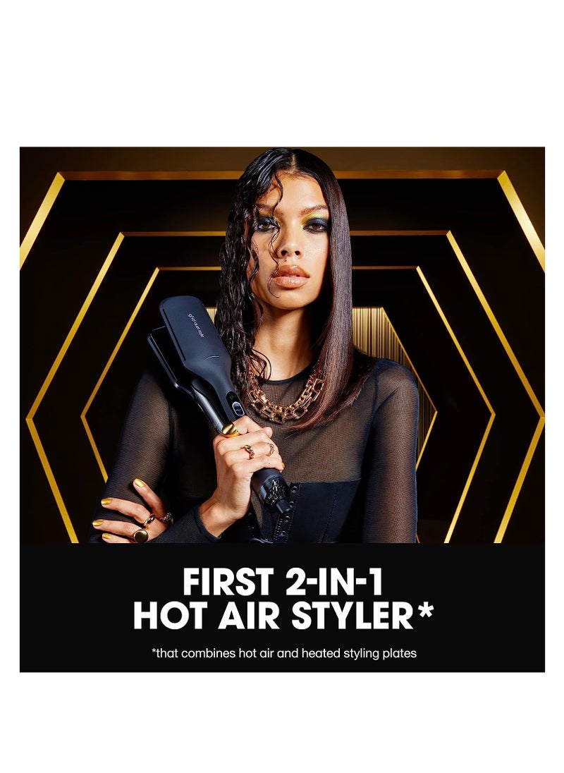 ghd ghd Duet Style 2-in-1 Hot Air Styler - White, Wet to Styled with Air Fusion Technology  - Image 2