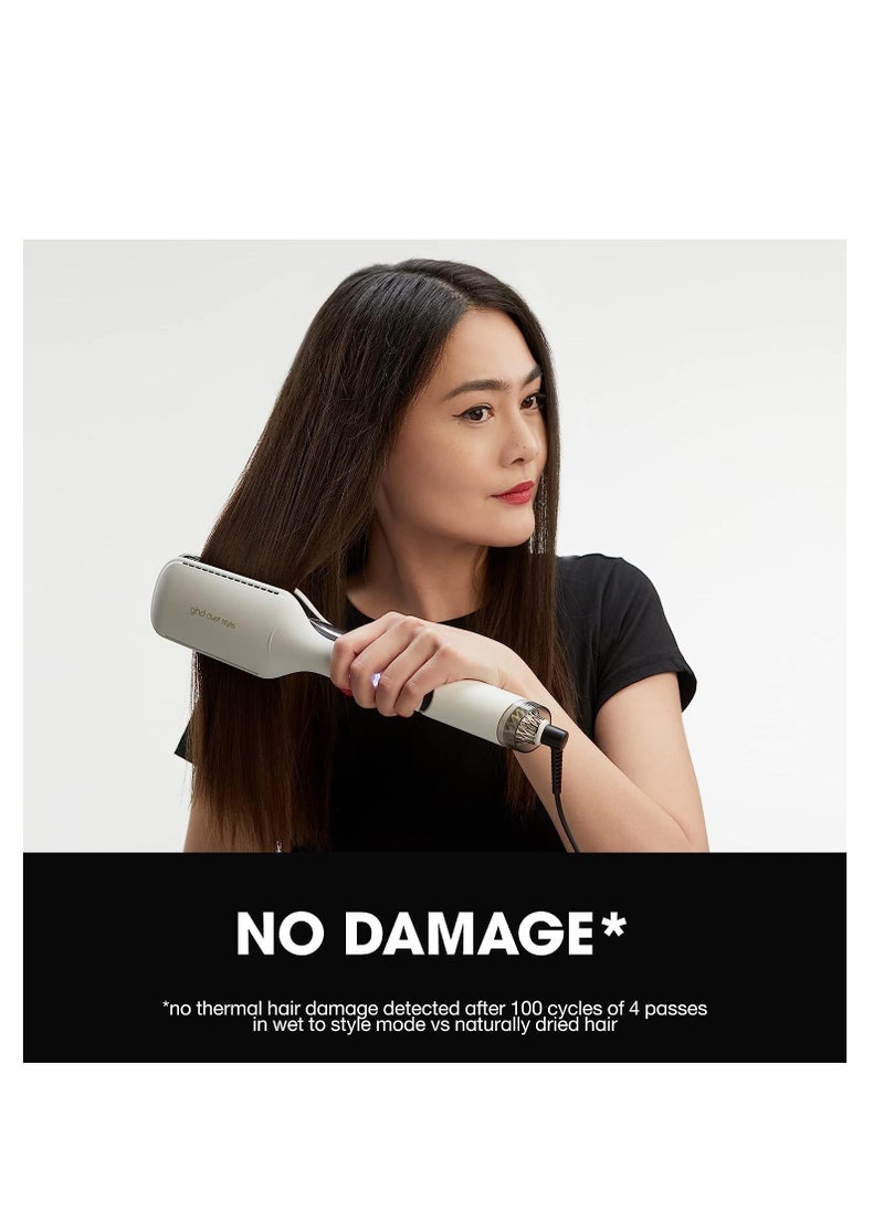 ghd ghd Duet Style 2-in-1 Hot Air Styler - White, Wet to Styled with Air Fusion Technology  - Image 5