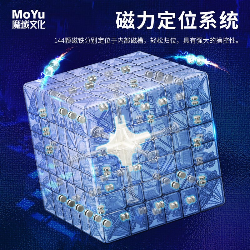 Moyu New Rubik'S Cube Charming Dragon 6V2 Charming Dragon M6V2 Magnetic Positioning Rubik'S Cube Advanced Rubik'S Cube Quick Twist Competition Competition - Image 4