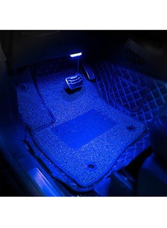HY Car LED Lights Interior, 7 Colors LED Interior Car Lights with 6 Bright LED Lamp Beads, Portable Night Reading Light Car Interior Atmosphere USB Rechargeable Lighting Light 2 Pcs  - Image 3