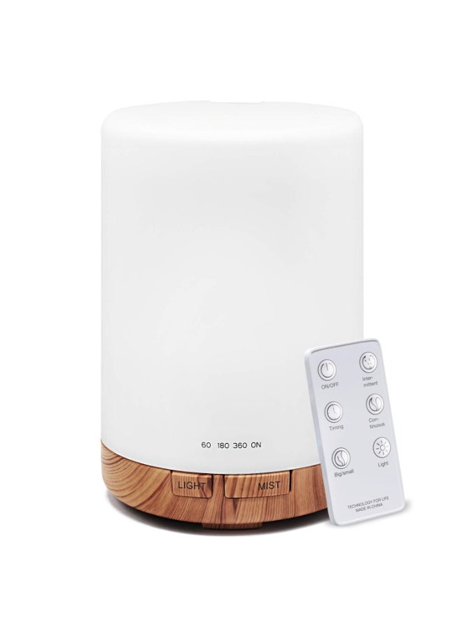 Y&D 300ml Premium Essential Oil Diffuser with Remote Control 5 in 1 Ultrasonic Aromatherapy Fragrant Oil Humidifier 7 Color Lights - Image 3