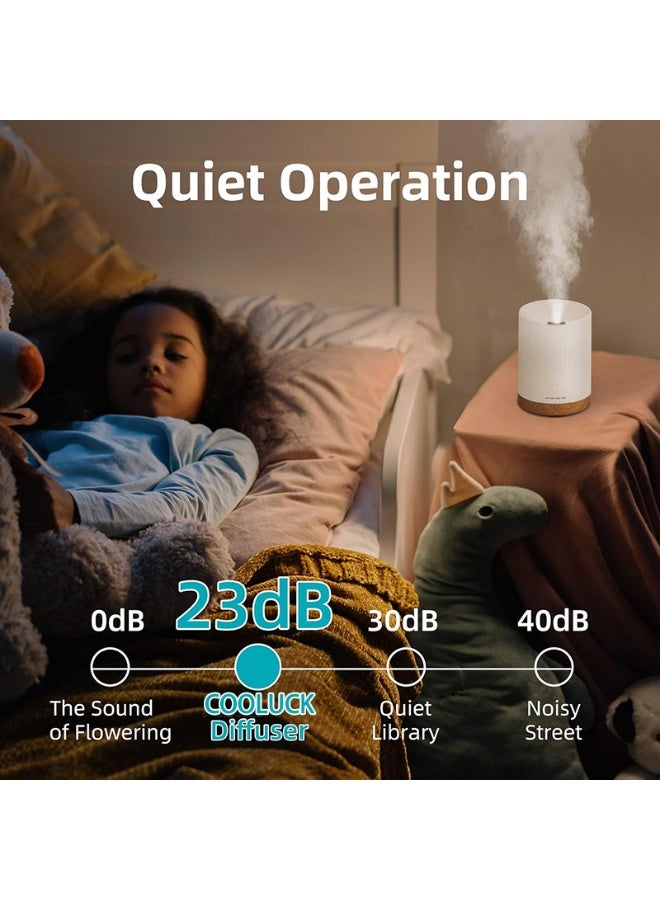 Y&D 300ml Premium Essential Oil Diffuser with Remote Control 5 in 1 Ultrasonic Aromatherapy Fragrant Oil Humidifier 7 Color Lights - Image 4