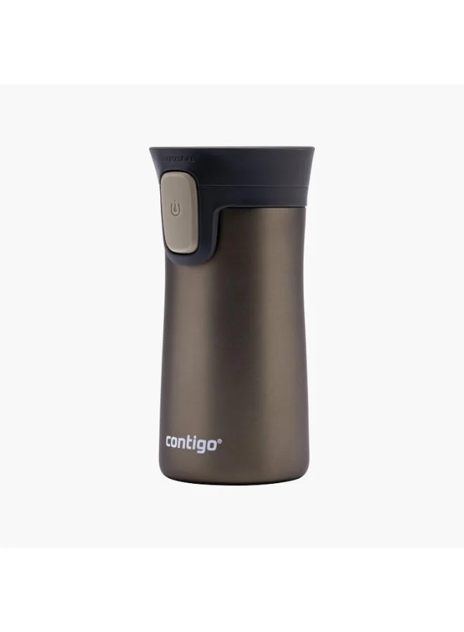كونتيجو Contigo Plain Stainless Steel Travel Mug with Autoseal Spout and Leak Resistant Design - 300 ml