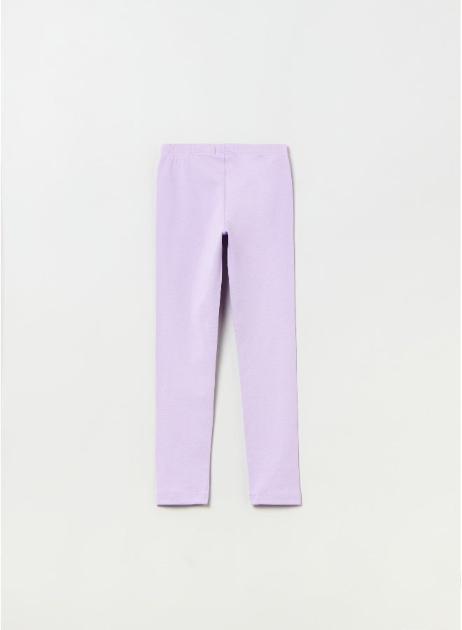 OVS Solid Colour Stretch Leggings - Image 2