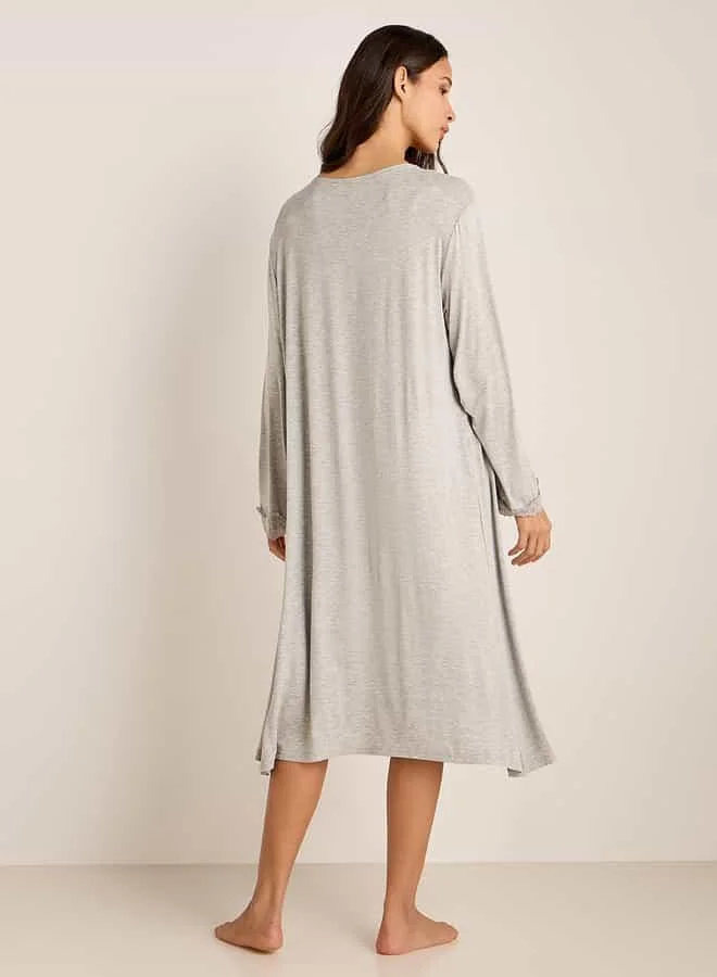 سبلاش فيڤ Lace Detailed Robe and Slip Dress Set