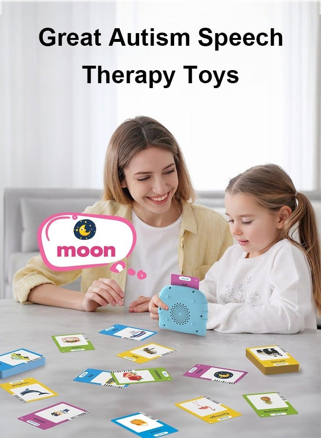 Early Education Toy – Talking Flash Cards with 510 Words & Sound Effects for 2-5 Year Old Kids, Interactive Electronic Gift in Pink  - Image 5