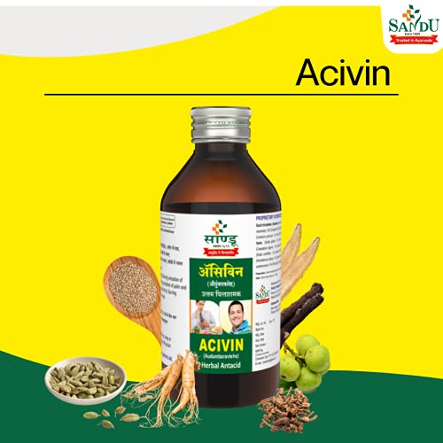 SANDU Ayurvedic Acivin (200 Ml) - Syrup - Image 2
