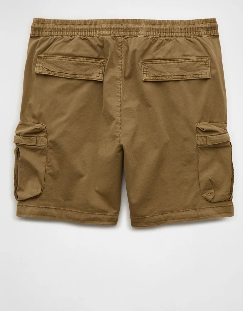 American Eagle  AE 6.5" Flex Lived-In Pull-On Cargo Short for Men | Best Price UAE