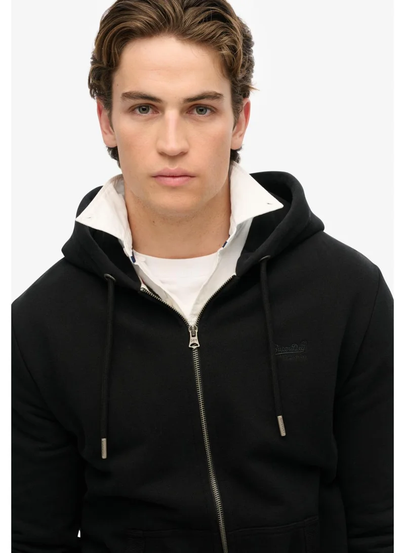 Essential Logo Zip Hoodie Hb