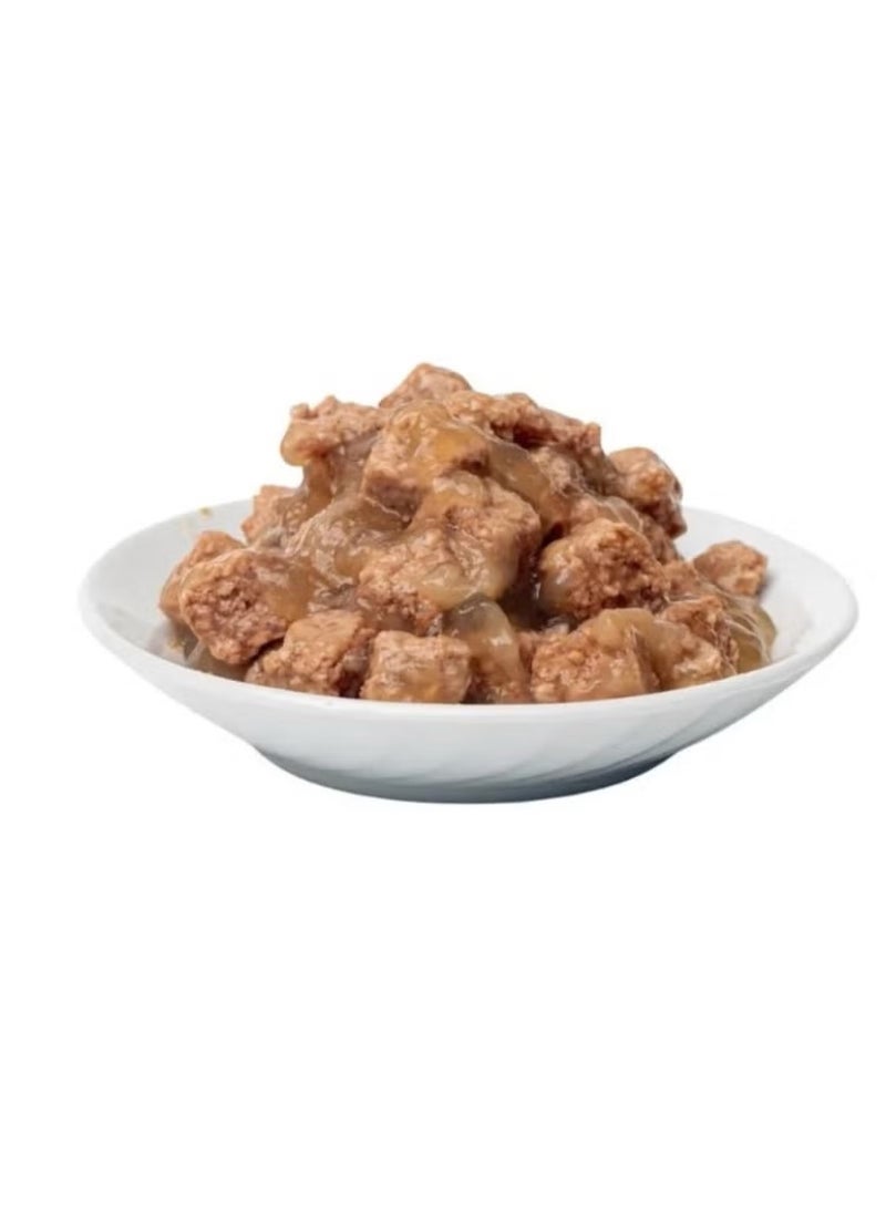 LOQMA Wet food for small cats with broth chicken flavor 2 packs with 400g - Image 3