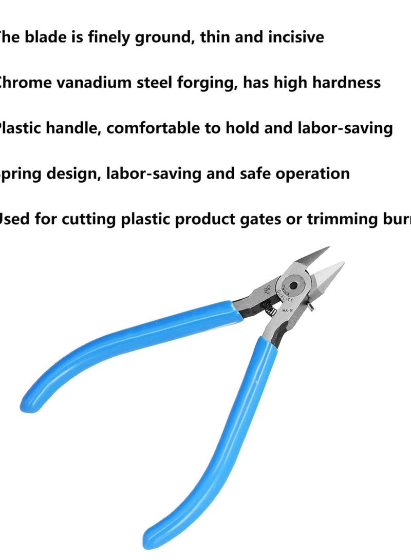 GGOOT Heavy Duty Wire Cutters, Electrical Hardware Tool Wire Cutters Heavy Duty with Rebound Spring for Flexible Wires for Network Cables - Image 2