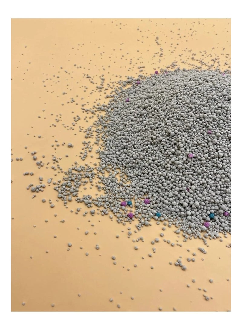 Cool Clean Clumping Cat Litter – Lemon Scent, 10Kg (Yellow) - Image 2