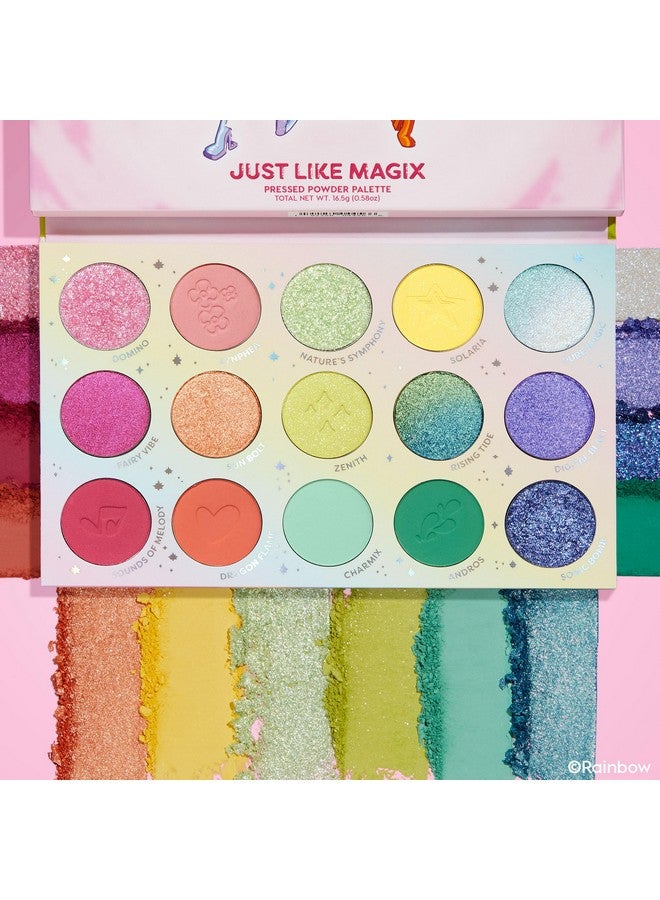 ColourPop Winx Club Shadow Palette - Pastelle Palette with Metallic and Matte Finishes - High-Pigment Makeup with a Long-Wearing Formula - Just Like Magix (0.58 oz) - Image 2